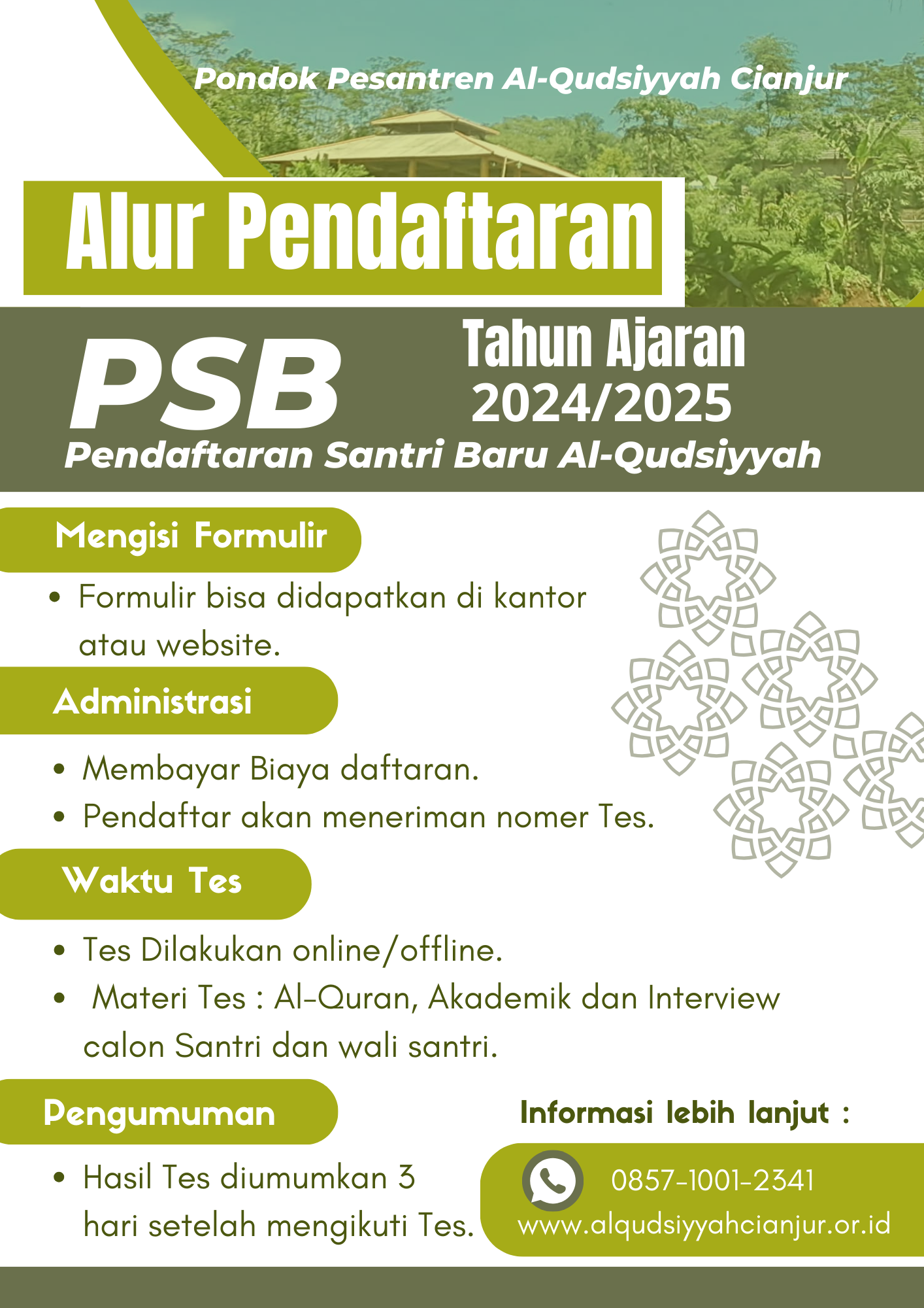 Informasi Pendaftaran